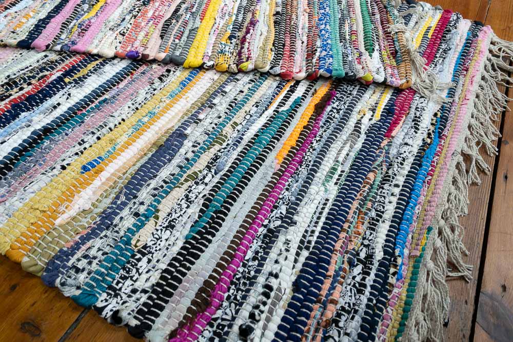 (RR506D) Rag Rug Runner 60x245cm